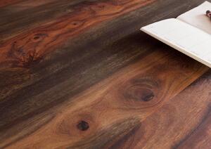 PLAIN SHEESHAM Písací stôl - drevená pracovná doska 150x70 cm, palisander