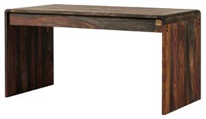 PLAIN SHEESHAM Písací stôl - drevená pracovná doska 150x70 cm, palisander