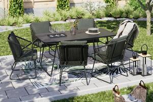 ZOSTAVA ZÁHRADNÉHO NÁBYTKU kov, plast, sklo, textil Ambia Garden - Série záhradného nábytku, Online Only