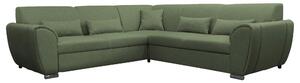 ROHOVÁ SEDAČKA, textil, zelená Livetastic - Sedačky, Online Only