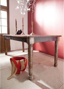 COLORES Jedálenský stôl 100x80 cm, staré drevo