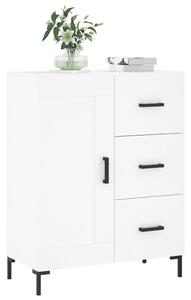 Komoda biela 69,5x34x90 cm kompozitné drevo