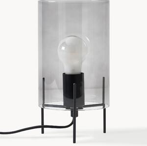 Malá stolová lampa z farbeného skla Laurel