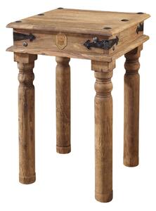 CASTLE Príručný stolík 40x40 cm, palisander