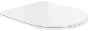 Mexen pomaly klesajúca doska slim, duroplast, biela - 39030100
