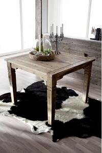 CASTLE Jedálenský stôl 100x100 cm, palisander