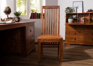 CAMBRIDGE HONEY Jedálenská stolička designer drevená - medová, akácia