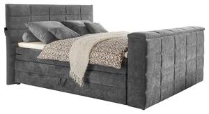BOXSPRINGOVÁ POSTEĽ, 180/200 cm, tmavosivá Carryhome - Online Only spálne, Online Only