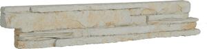 Kamenný obklad Vaspo Kámen považan biela 6,7x37,5 cm V53203