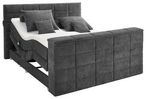 BOXSPRINGOVÁ POSTEĽ, 180/200 cm, antracitová Carryhome - Online Only spálne, Online Only