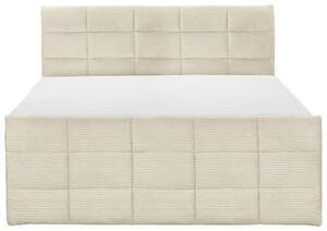 BOXSPRINGOVÁ POSTEĽ, 180/200 cm, krémová MID.YOU - Online Only spálne, Online Only