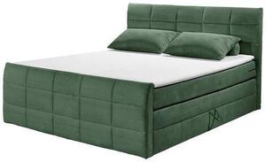 BOXSPRINGOVÁ POSTEĽ, 180/200 cm, olivovozelená MID.YOU - Online Only spálne, Online Only