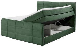 BOXSPRINGOVÁ POSTEĽ, 180/200 cm, olivovozelená MID.YOU - Online Only spálne, Online Only