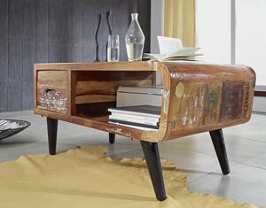 RETRO Konferenčný stolík 120x60 cm, staré drevo