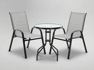 Set záhradného nábytku SOLARA sivý SAD5901