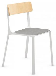 INFINITI - Jedálenská stolička RUELLE s čalúneným sedadlom