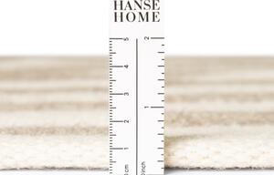 Obojstranný koberec Hanse Home Vika sivý / prírodný / biely