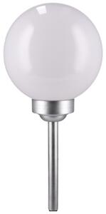 Solárna záhradná lampa v tvare gule 20 cm