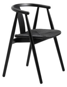 Čierna jedálenská stolička Relate – Unique Furniture