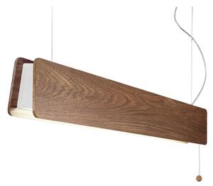 LED závesné svietidlo Nowodvorski 7522 OSLO LED 90 tmavý dub