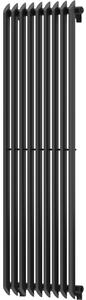 Mexen Atlanta dekoratívny radiátor 1500 x 460 mm, 894 W, Čierna - W211-1500-460-00-70
