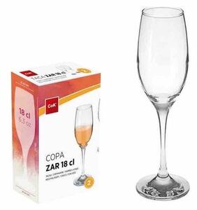 Pohár na šampanské CoK Zar 180ml 2ks