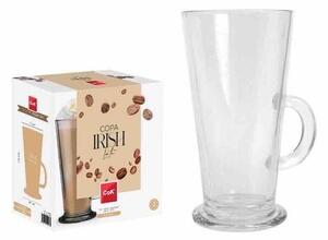 Sklenený hrnček na latté CoK 250ml 2ks