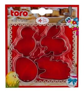 Vykrajovač na veľkonočné pečivo 4ks TORO