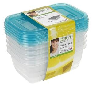 Dóza na potraviny Fresh & amp; Freeze, 5 ks, 0,5 l