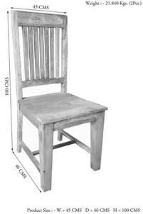 CASTLE Jedálenská stolička, palisander