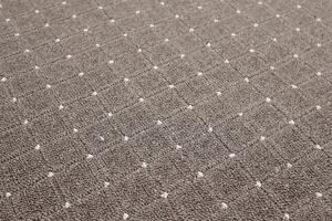 Condor Carpets Behúň na mieru Udinesa hnedý - šíre 50 cm