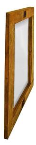 OLDTIME Zrkadlo 120x80 cm, staré drevo