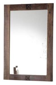 OLDTIME Zrkadlo 100x88 cm, staré drevo
