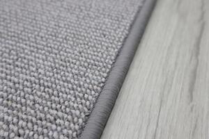 Vopi koberce Kusový koberec Porto sivý štvorcový - 80x80 cm