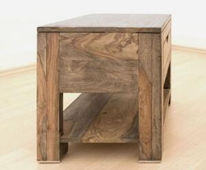 GREY WOOD Nočný stolík 50x35 cm, palisander