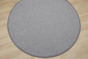 Vopi koberce Kusový koberec Porto sivý kruh - 67x67 (priemer) kruh cm