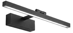 Toolight Toolight, LED nástenné svietidlo, 40cm, 6W, 4000K, 500lm, APP1866-1W, čierna matná, OSW-66022