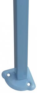 Skladací altánok s 2 bočnicami 5 x 5 m Dekorhome Modrá