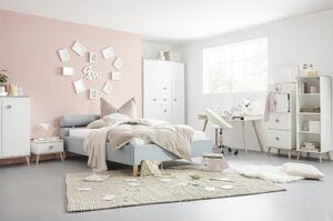 KOMODA, biela, farby duba, 46/121/40 cm Modern Living - Online Only detský nábytok, Online Only
