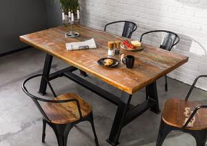 INDUSTRY Jedálenský stôl A-line 180x90 cm, staré drevo