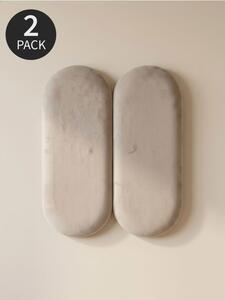 Sinsay - Čalúnené nástenné panely 2 pack - telová