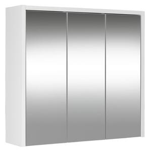 Livarno home Zrkadlová skrinka Oslo, 65 x 60 cm, biela (100350984)