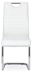 Jedálenská stolička BONNIE biela