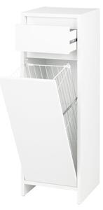LIVARNO home Kúpeľňová skrinka Oslo s košom na bielizeň, biela (100351319)