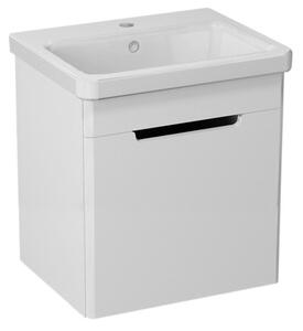 Sapho ELLA umývadlová skrinka 37,5x43x34cm, 1x dvierka, ľavá, biela