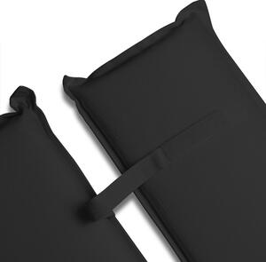 Detex® - elastická podložka na lehátko do sauny - 7cm hrubá, antracit