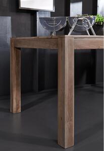 ROUND Jedálenský stôl 178x90 cm, dymová, palisander