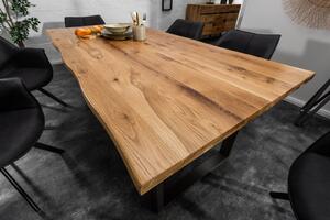 Jedálenský stôl EDGE 160 cm - prírodná