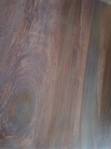 ROUND Jedálenský stôl 200x100 cm, dymová,palisander