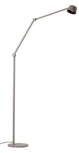 Stojacie Lampa ANTIDARK, Direction F2, stmievateľné, Sivá, Obývacia izba, Kov, Moderný